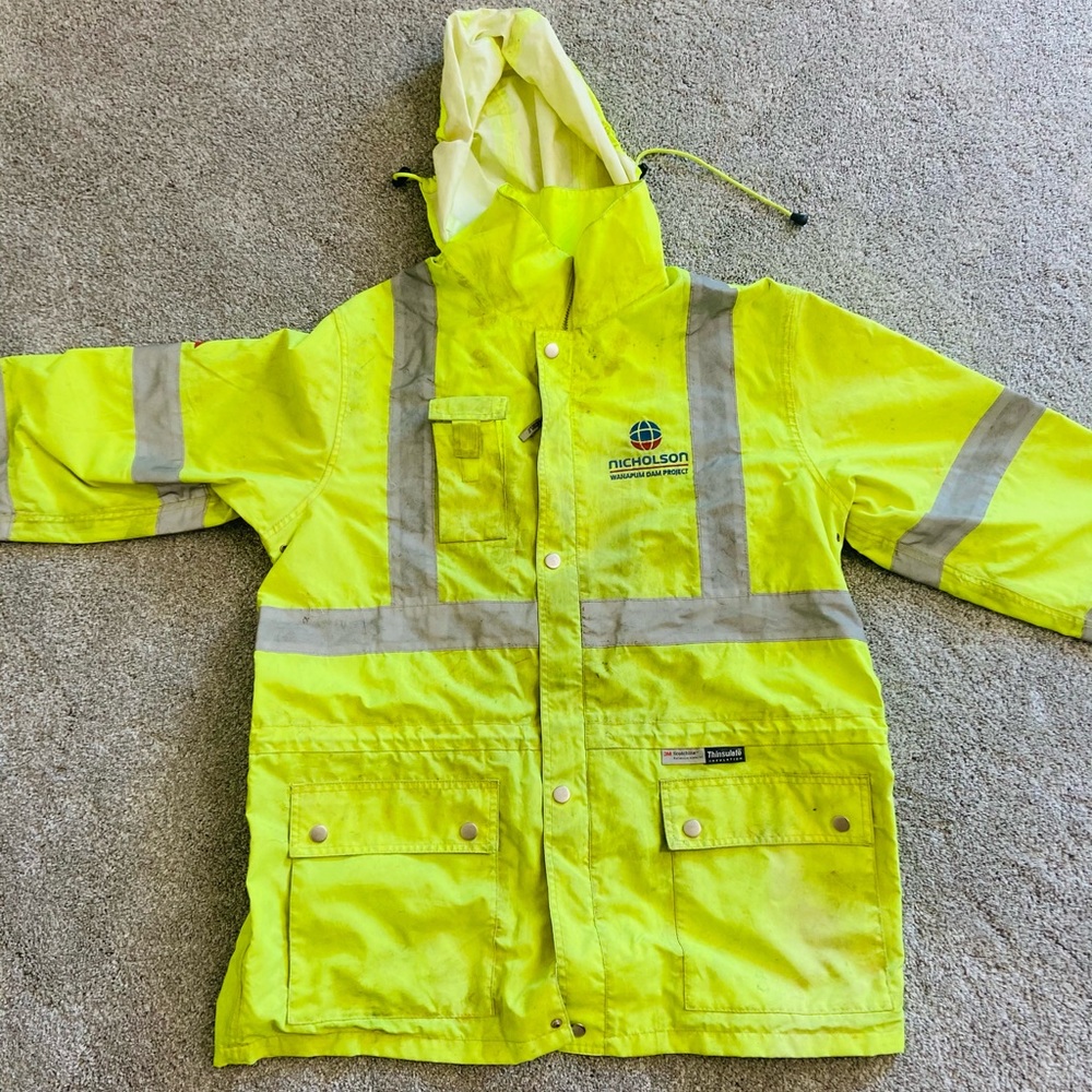 Waterproof Hi-Vis Safety Jacket